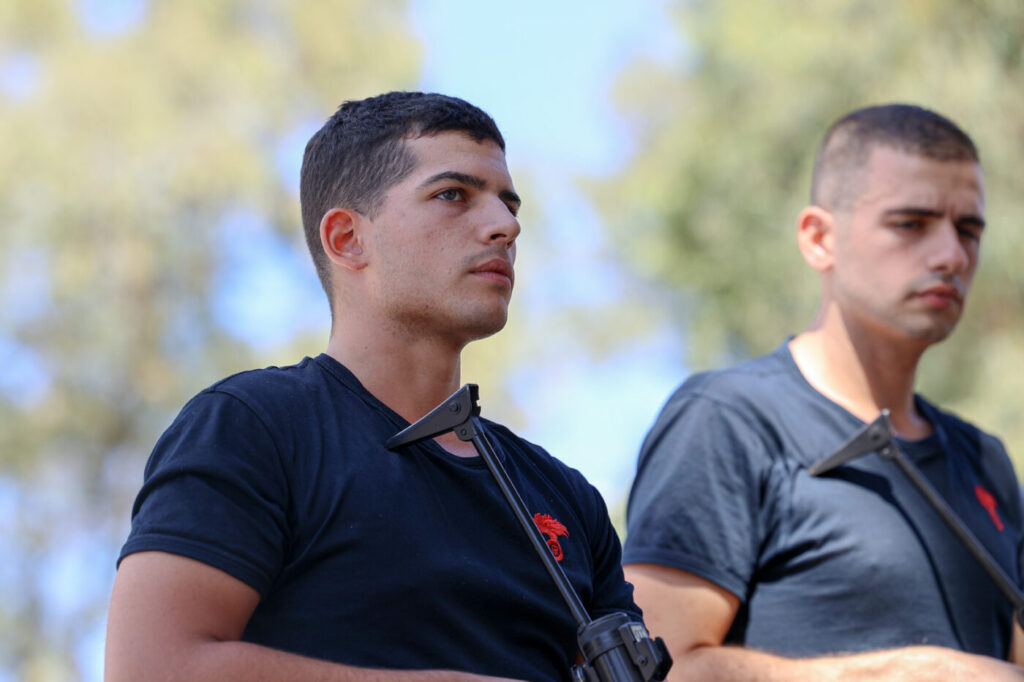 Allievi della Scuola Carabinieri durante le attività di addestramento