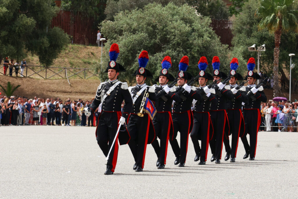 Cerimonia pubblica alla Scuola Allievi Carabinieri di Reggio Calabria