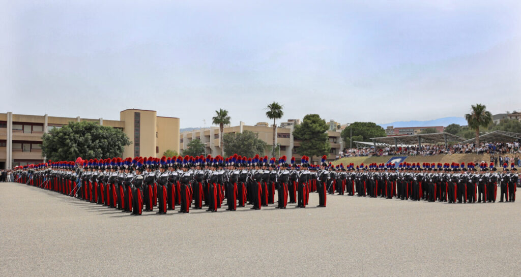 Cerimonia pubblica alla Scuola Allievi Carabinieri di Reggio Calabria