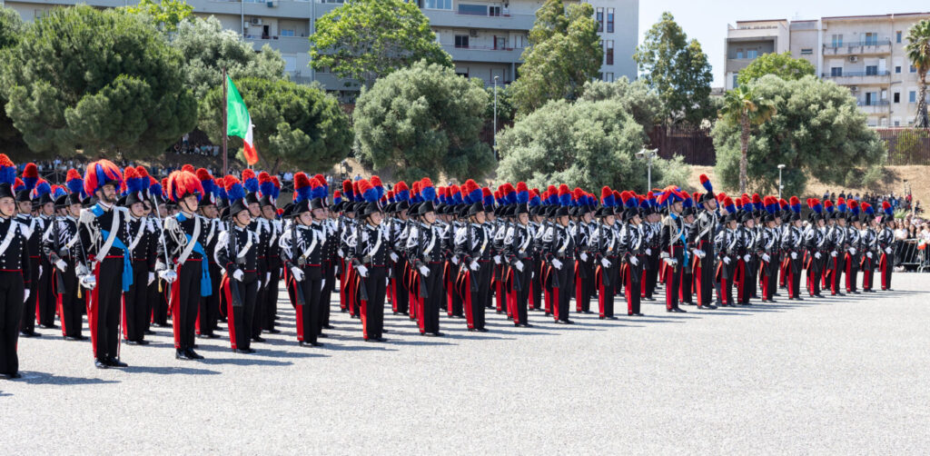 Cerimonia pubblica alla Scuola Allievi Carabinieri di Reggio Calabria