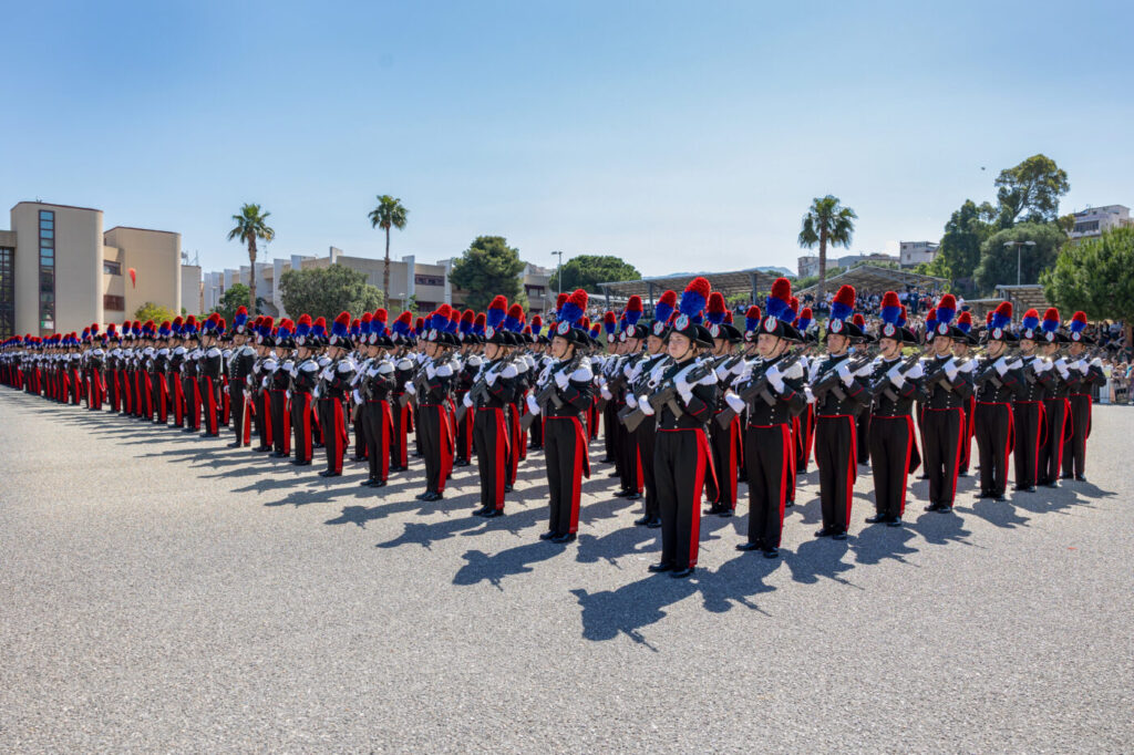 Cerimonia pubblica alla Scuola Allievi Carabinieri di Reggio Calabria