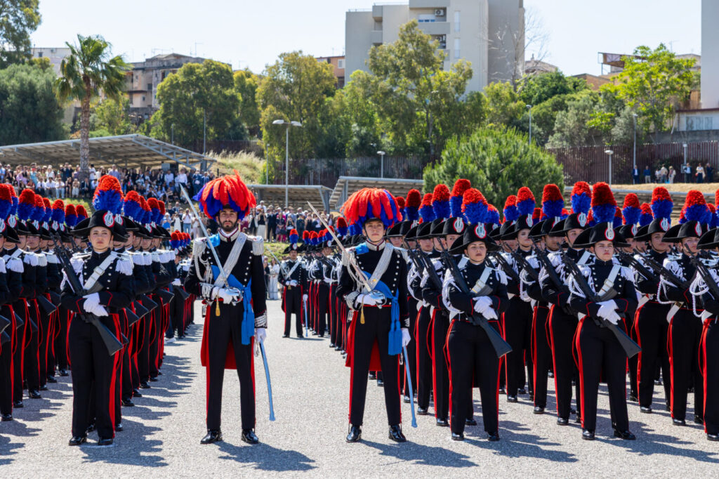 Cerimonia pubblica alla Scuola Allievi Carabinieri di Reggio Calabria