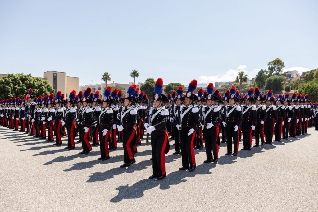 Cerimonia pubblica alla Scuola Allievi Carabinieri di Reggio Calabria