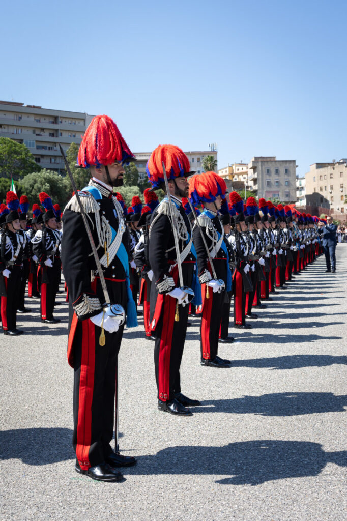 Cerimonia pubblica alla Scuola Allievi Carabinieri di Reggio Calabria