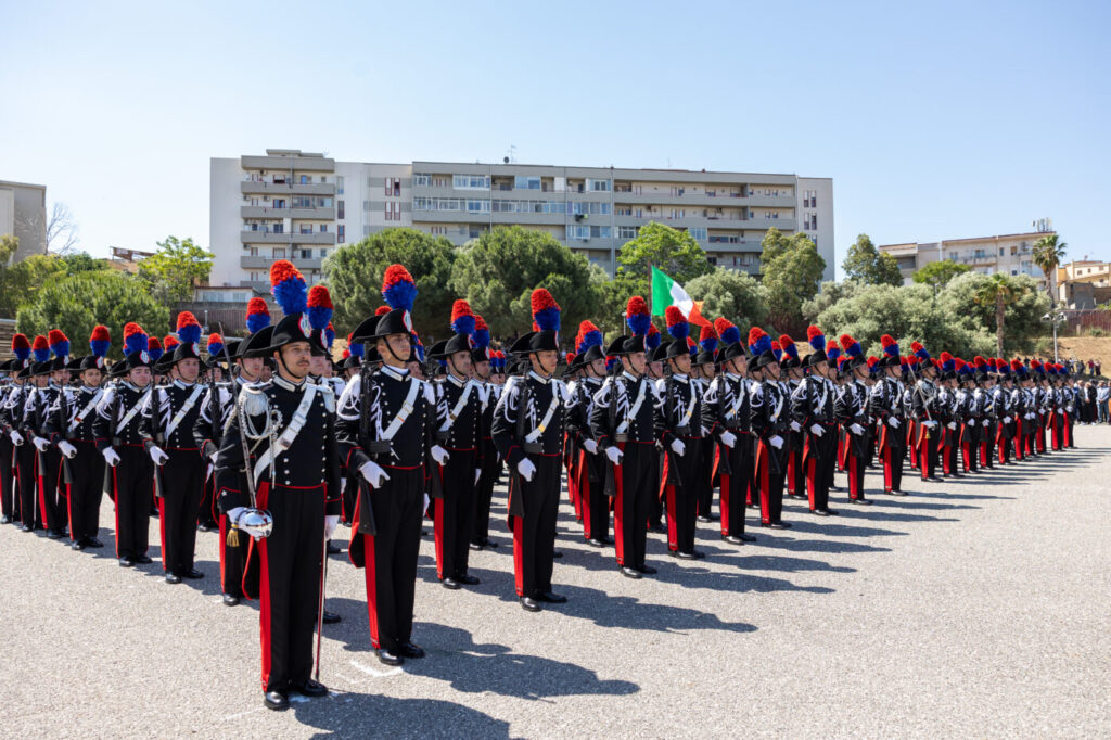 Cerimonia pubblica alla Scuola Allievi Carabinieri di Reggio Calabria