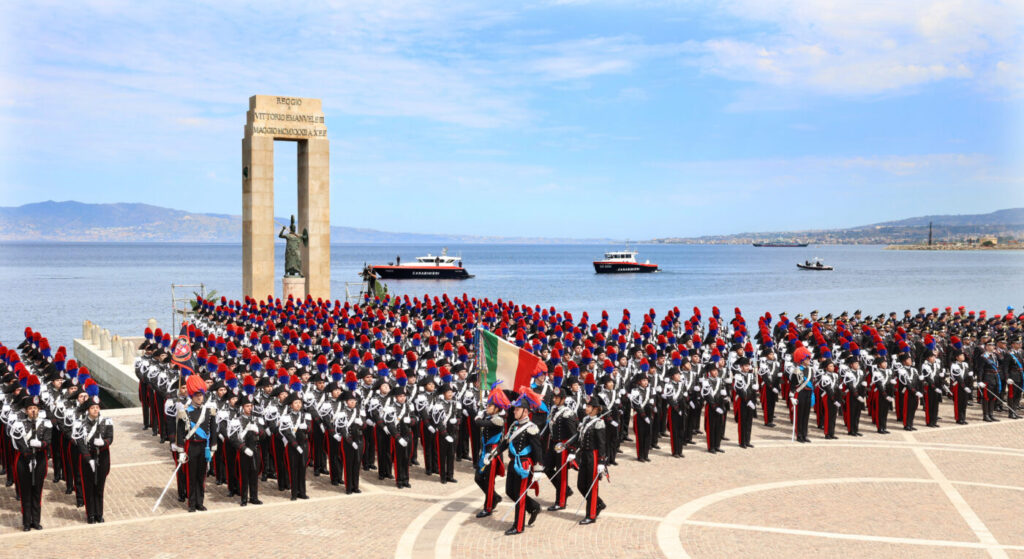 Cerimonia pubblica alla Scuola Allievi Carabinieri di Reggio Calabria