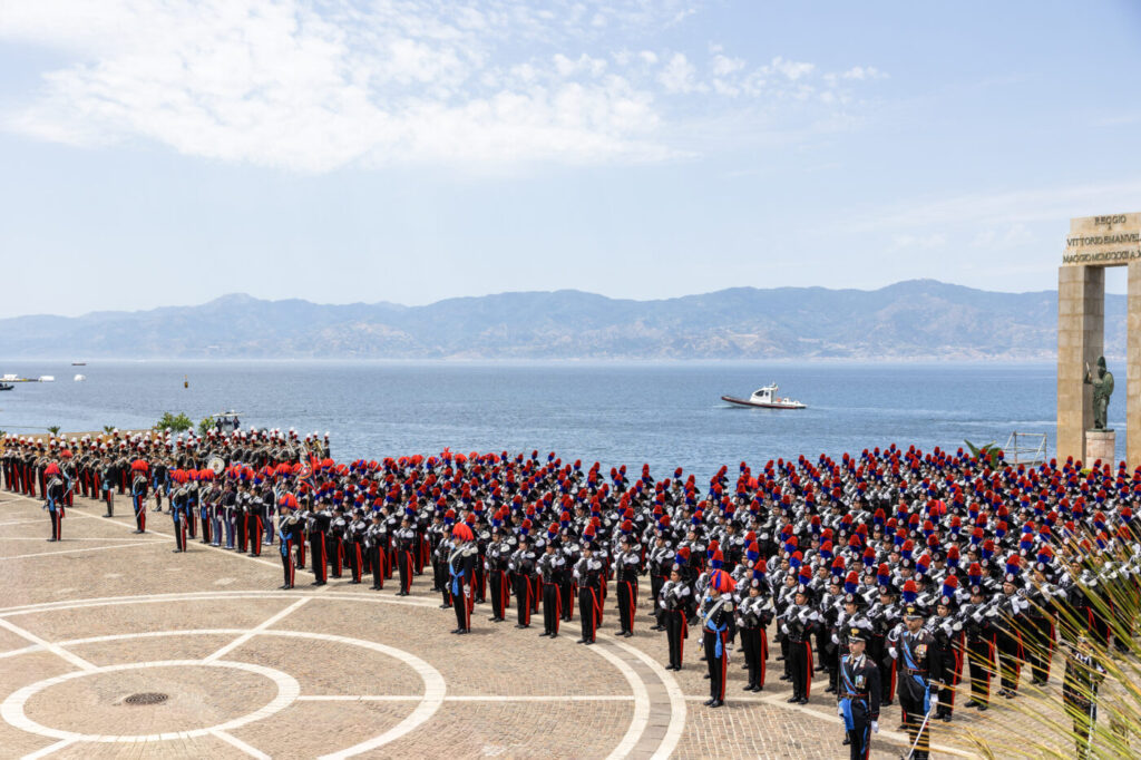 Cerimonia pubblica alla Scuola Allievi Carabinieri di Reggio Calabria