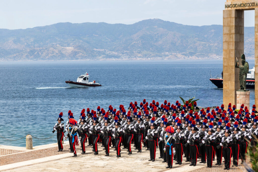 Cerimonia pubblica alla Scuola Allievi Carabinieri di Reggio Calabria