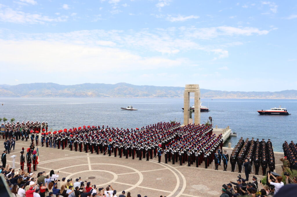 Cerimonia pubblica alla Scuola Allievi Carabinieri di Reggio Calabria
