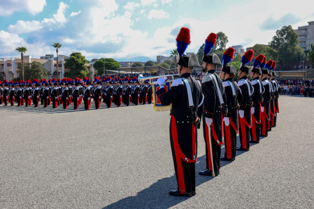 Cerimonia pubblica alla Scuola Allievi Carabinieri di Reggio Calabria