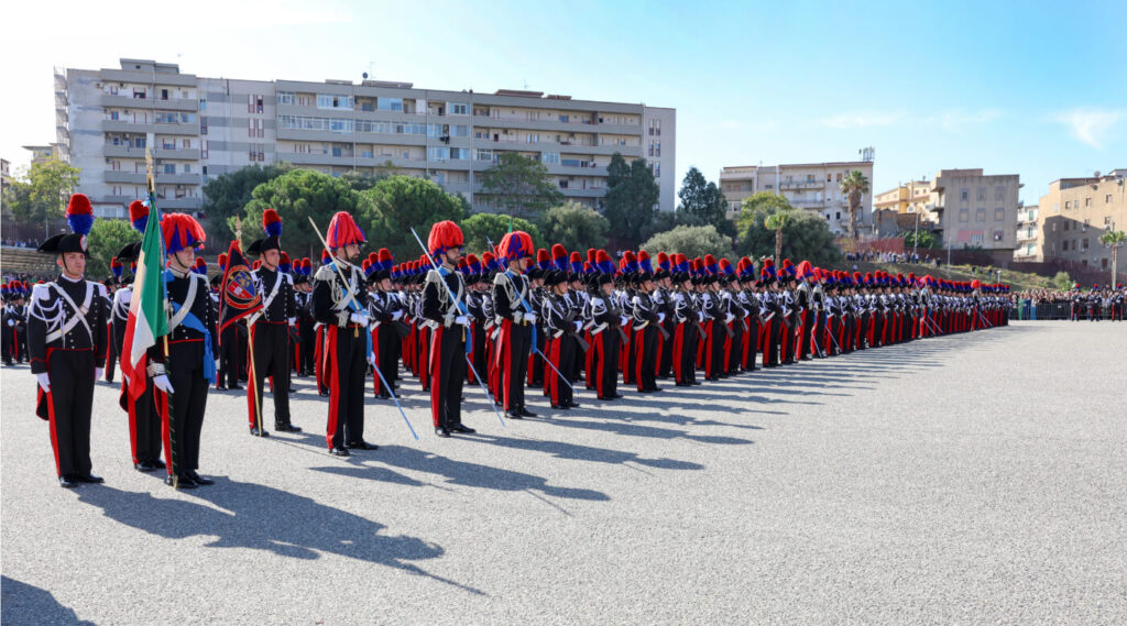 Cerimonia pubblica alla Scuola Allievi Carabinieri di Reggio Calabria